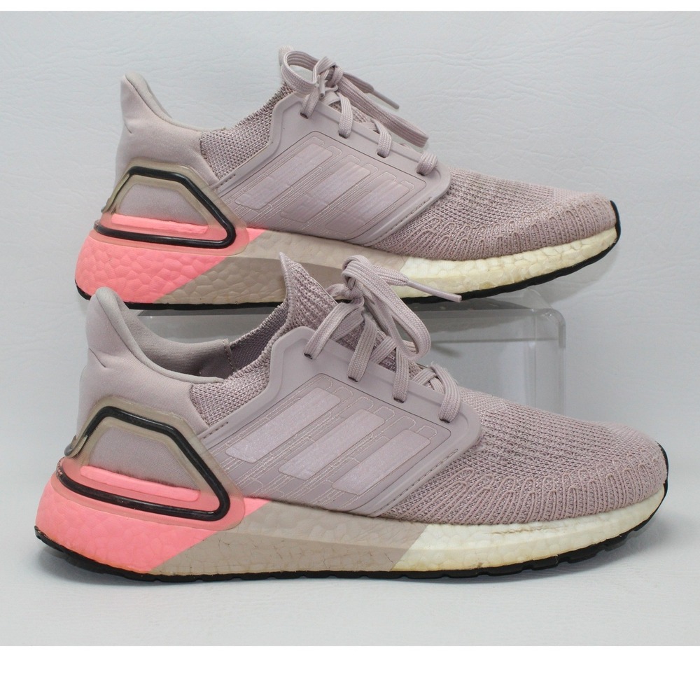 Adidas Ultraboost 20 Womens Running Shoes Lavender Pink EG0720 Size 8